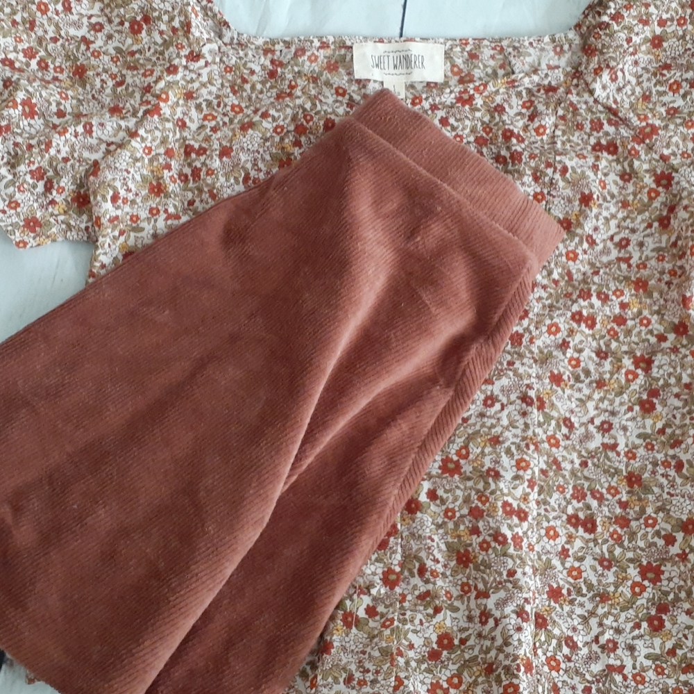 Floral outfit